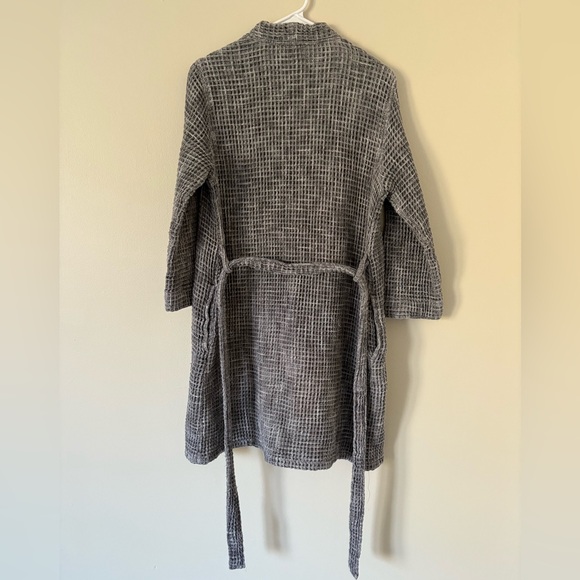 Parachute Waffle Robe in Gray 100% Turkish Cotton Size Small - Picture 9 of 14